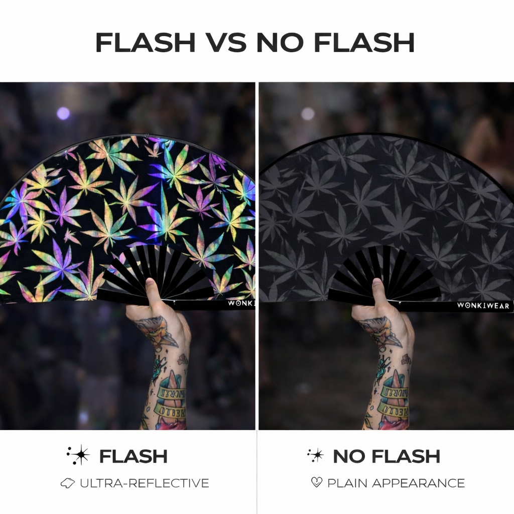 Leaf XL Reflective Festival Fan