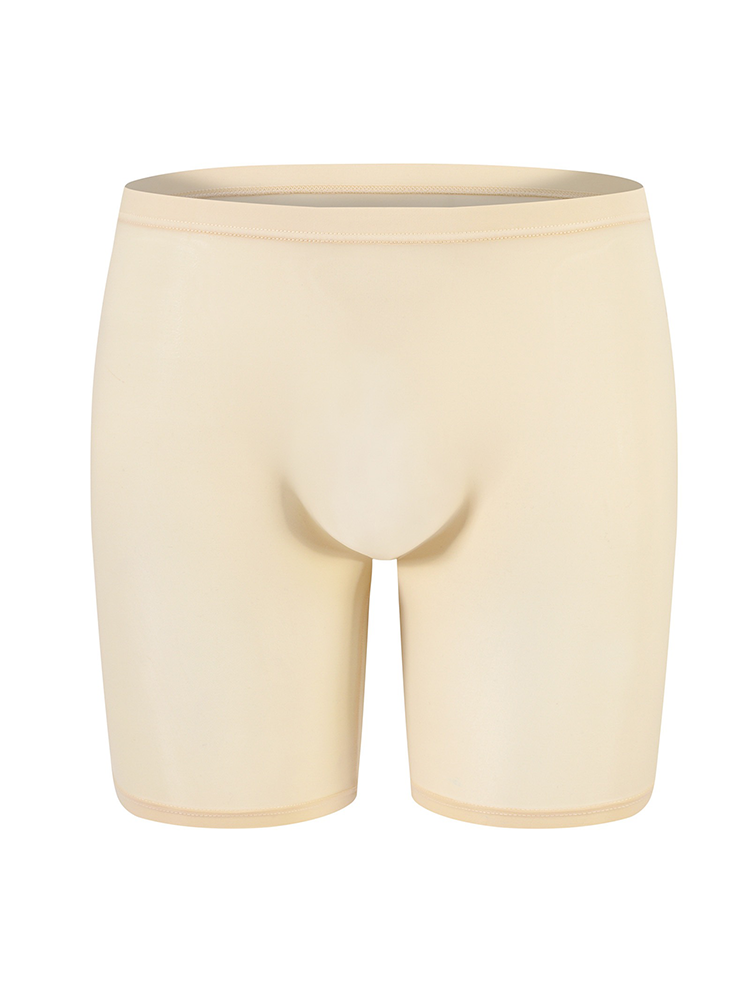 Men's Breathable Silky Seamless Boxer Briefs