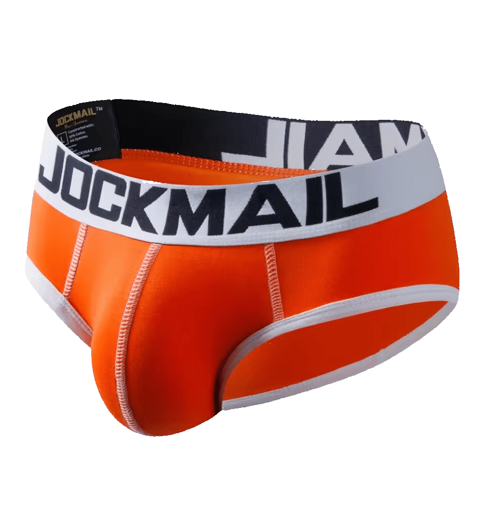 Jockmail Classic Briefs Deep Orange - The Pup Play Hub