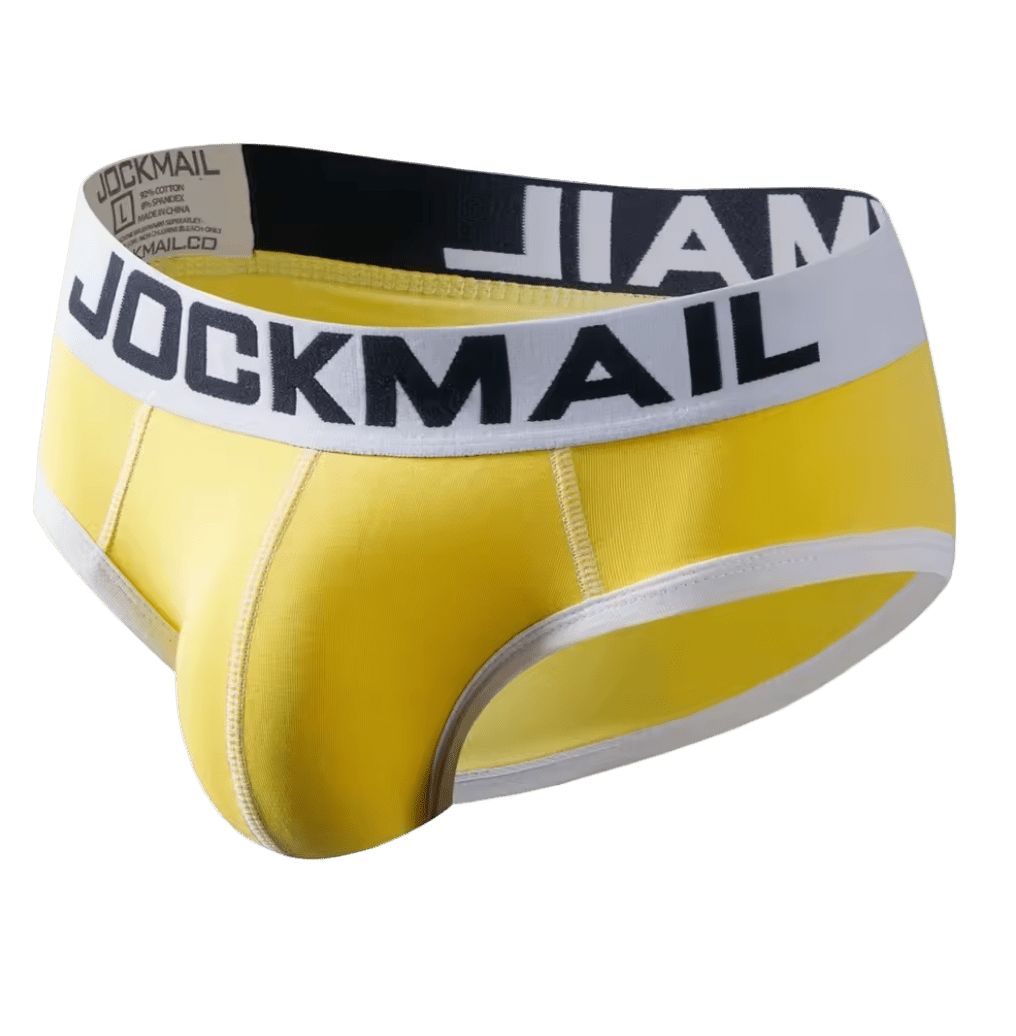 Jockmail Classic Briefs Deep Yellow - The Pup Play Hub