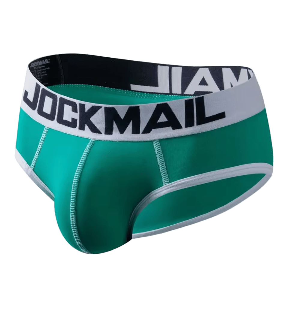 Jockmail Classic Briefs Green - The Pup Play Hub