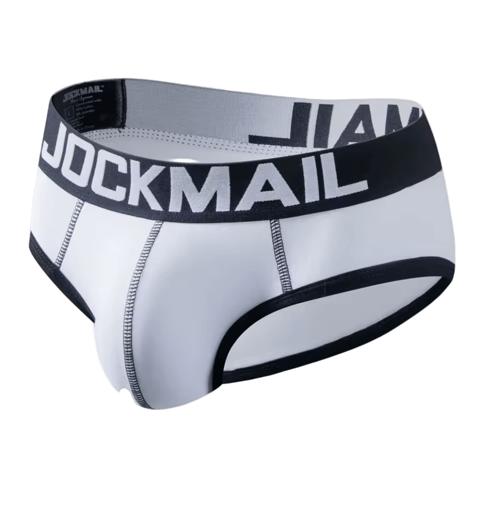 Jockmail Classic Briefs White - The Pup Play Hub