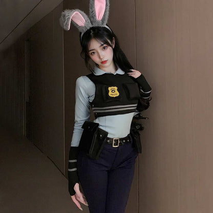 Judy Hopps Zootopia Cosplay Set