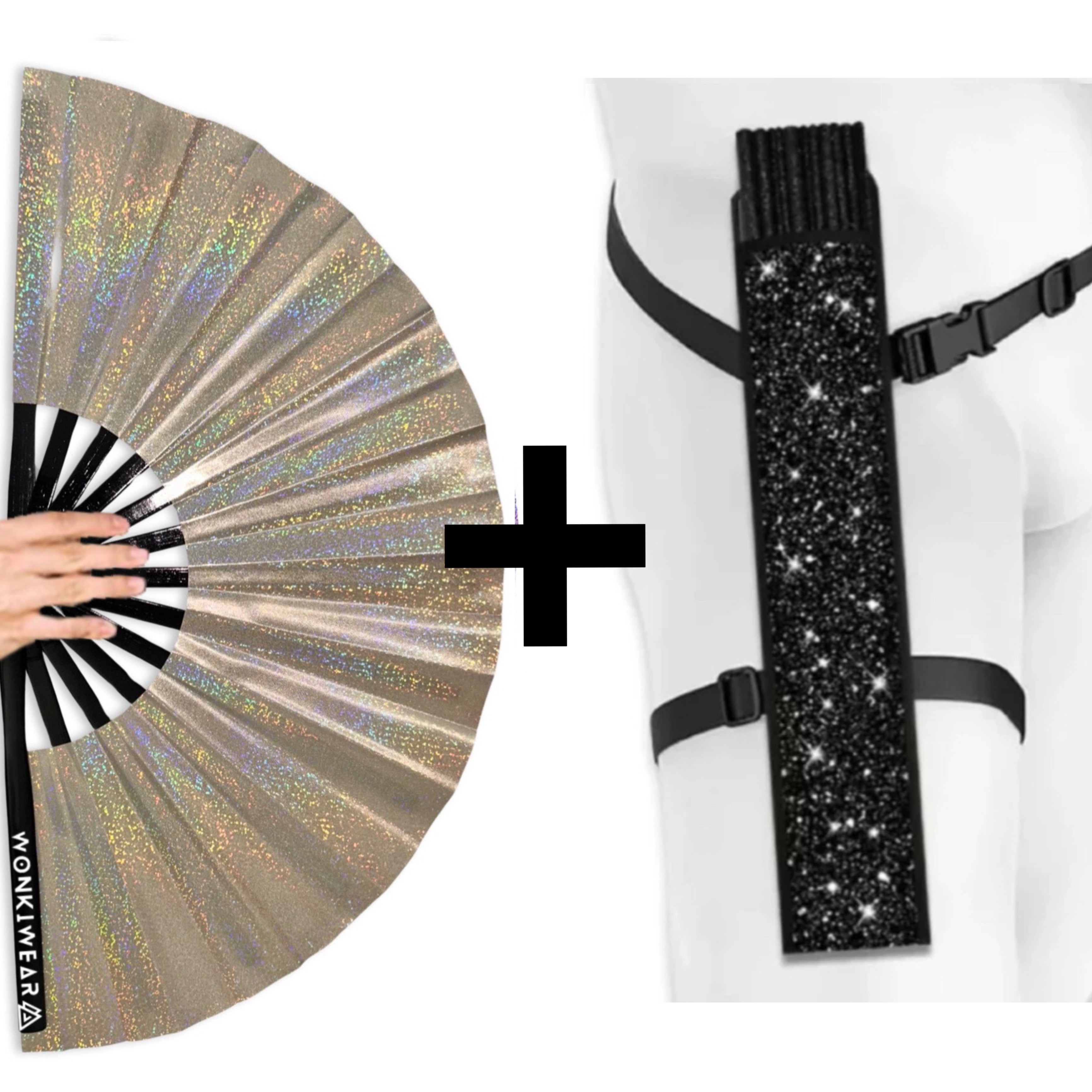 Jupiter Galaxy Iridescent Festival Fan