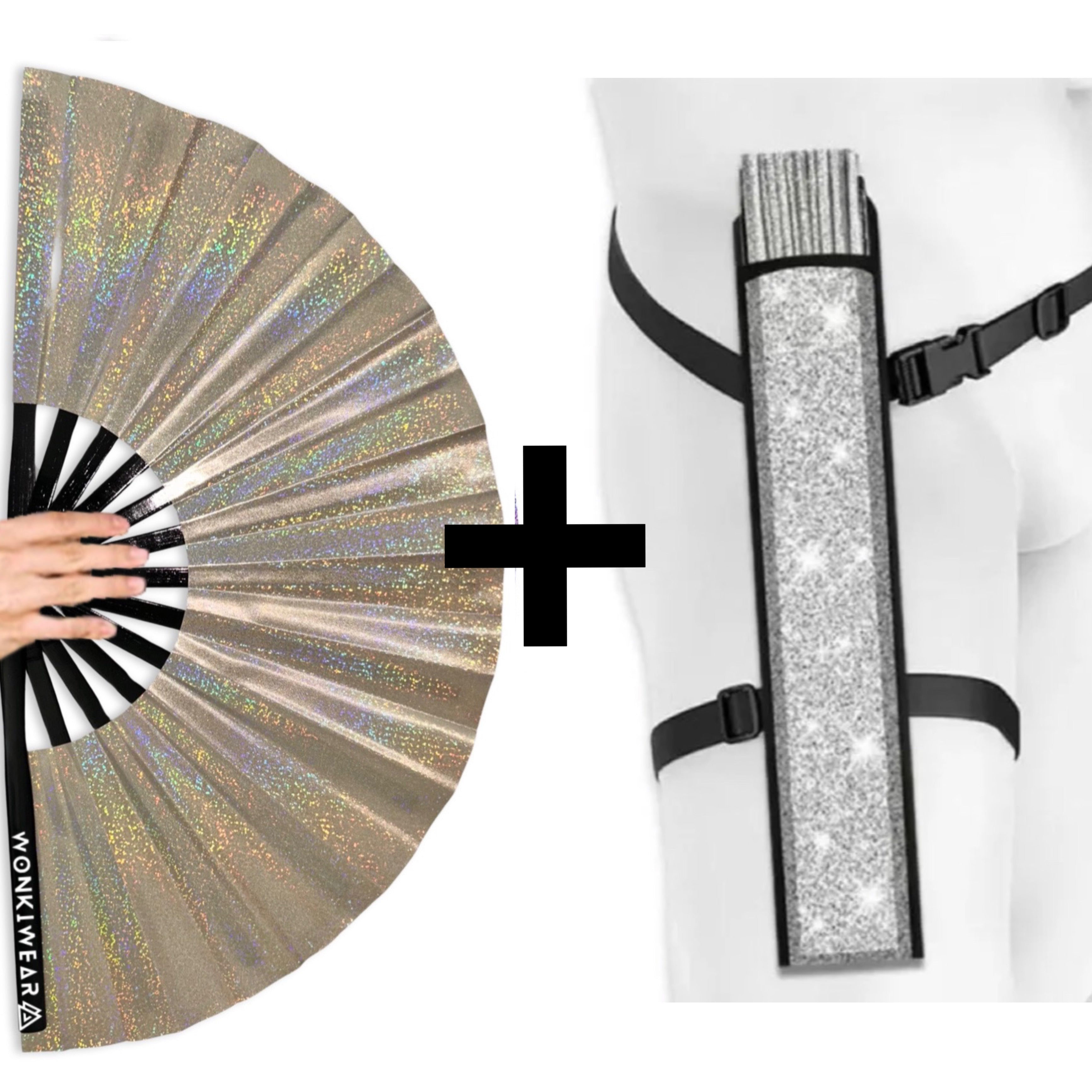Jupiter Galaxy Iridescent Festival Fan