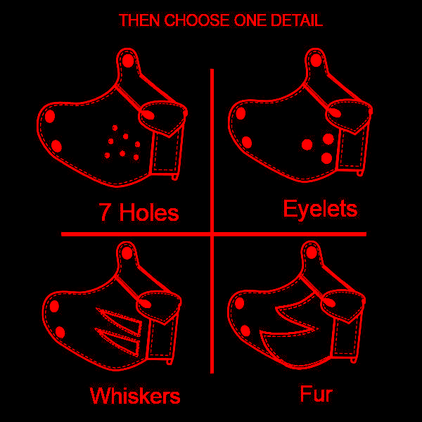 Build Your Own Neoprene K9 Puppy Muzzle