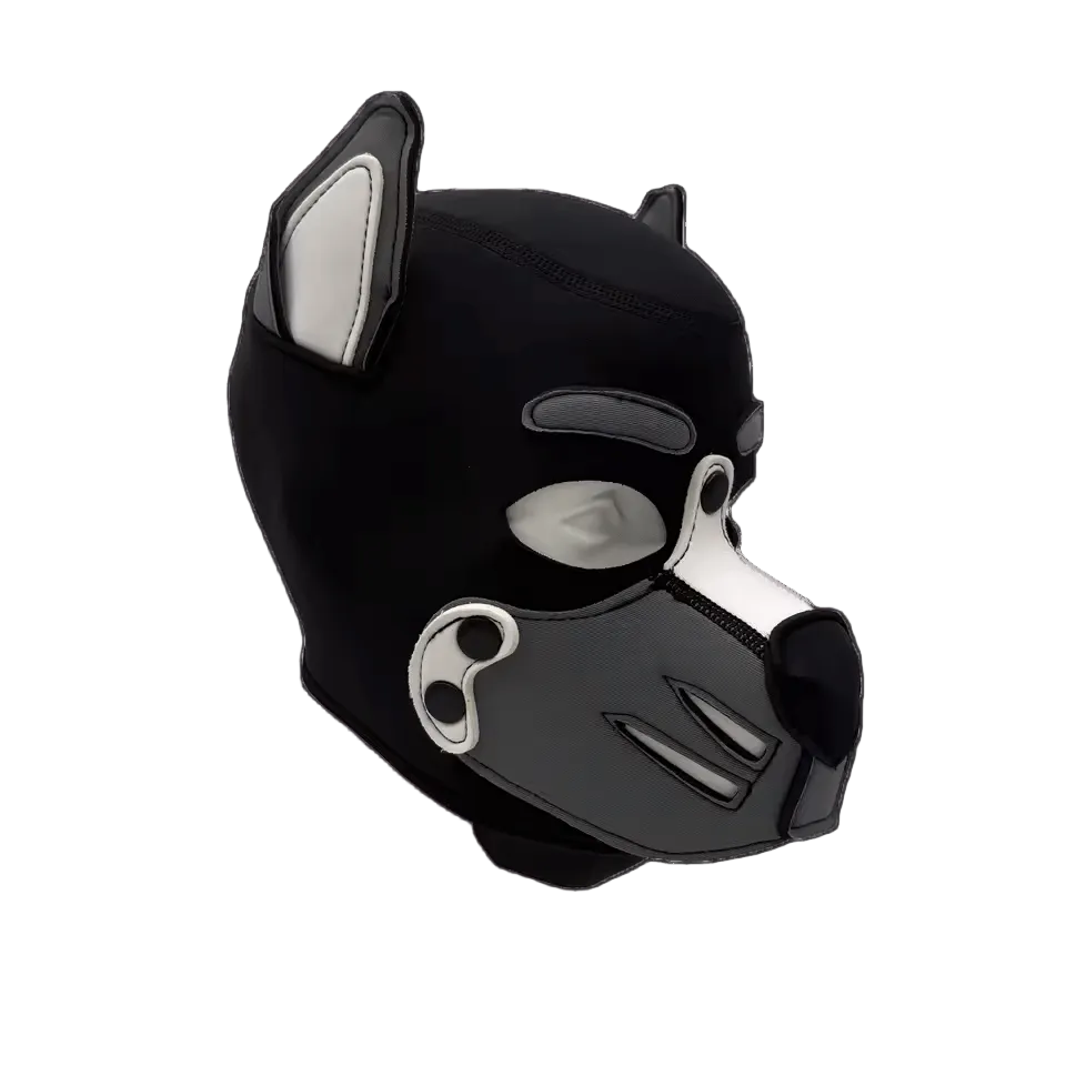 K9 Pup Hood Grey - The Pup Play Hub