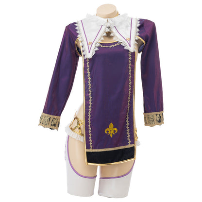 Ornate Knight Princess Cosplay Costume