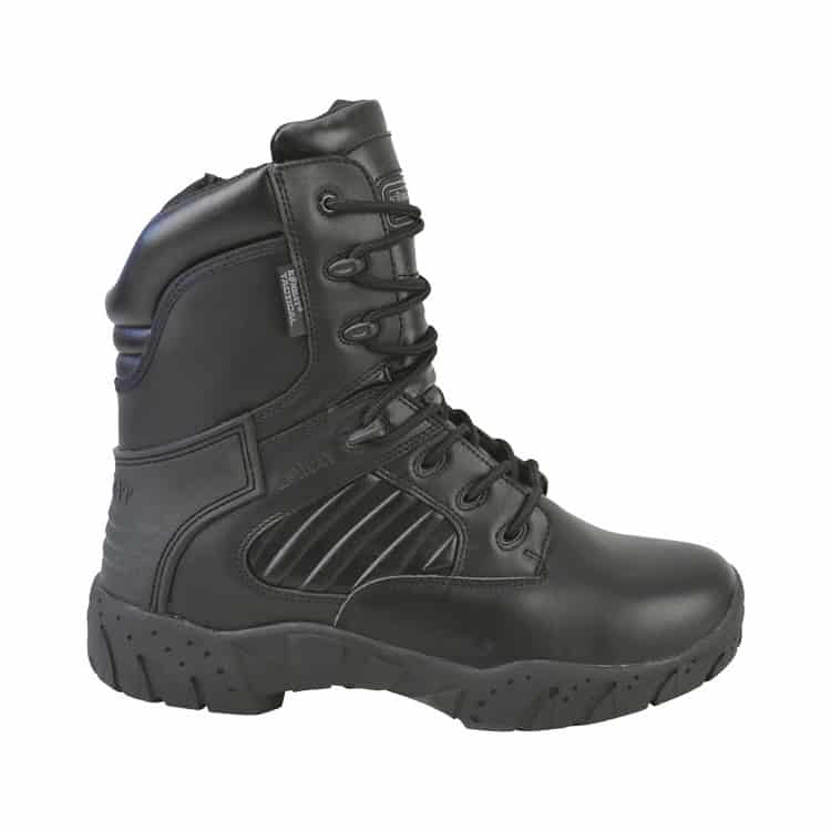 Kombat UK Leather Tactical Pro Boots - Black - The Pup Play Hub