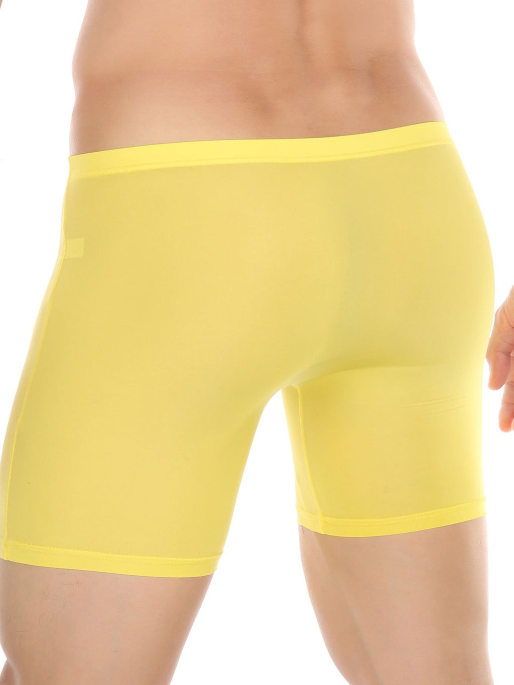 Men's Breathable Silky Seamless Boxer Briefs
