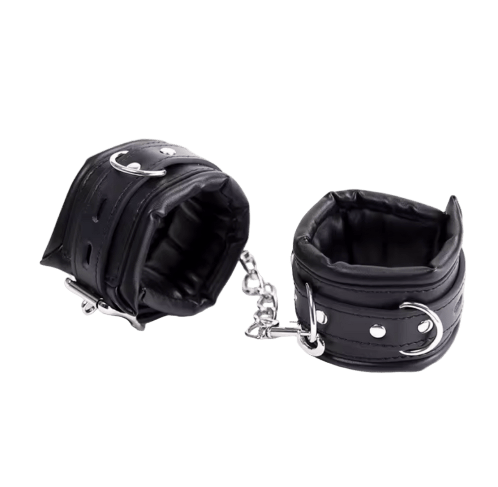 Leather Ankle Cuffs - The Pup Play Hub