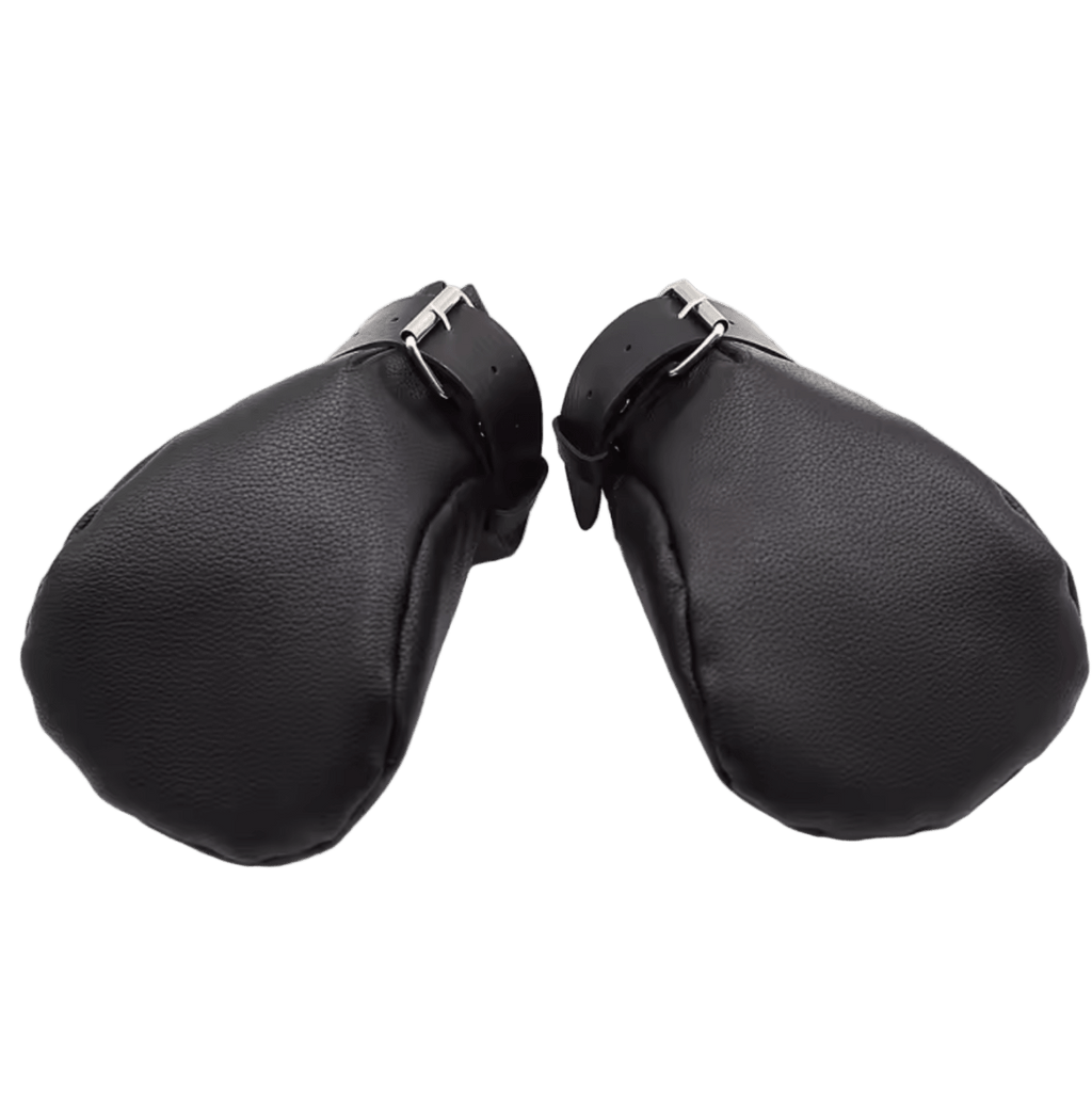 Leather Puppy Mitts - The Pup Play Hub