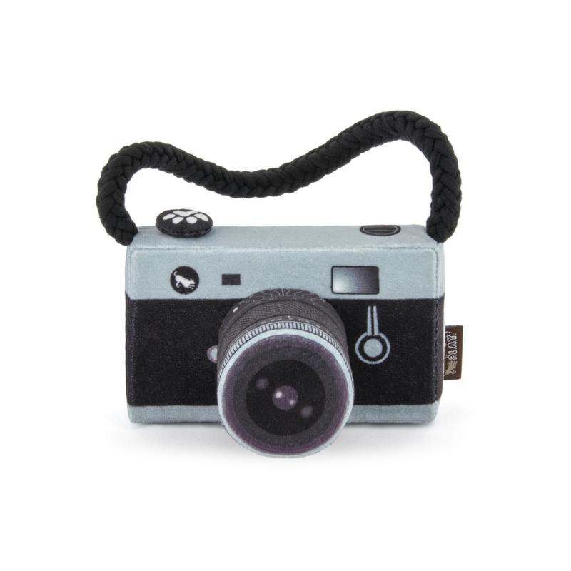 Camera Plush Dog Toy