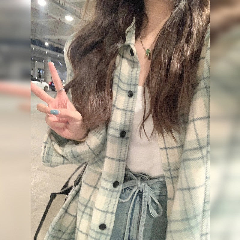 Plaid ButtonUp Shirt