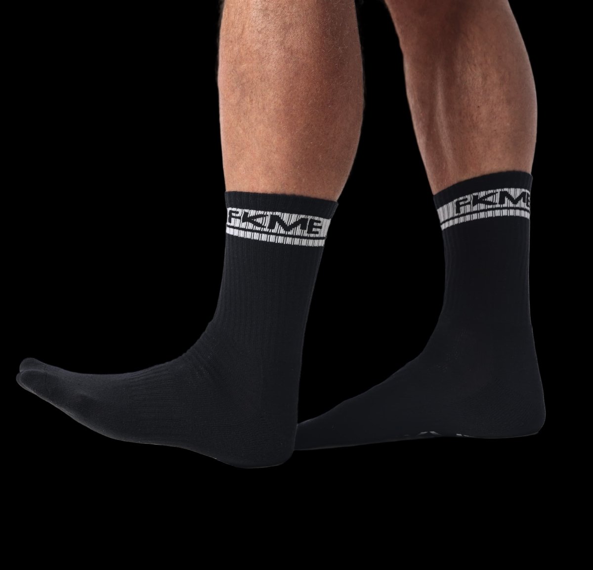 Logo Socks Black - The Pup Play Hub