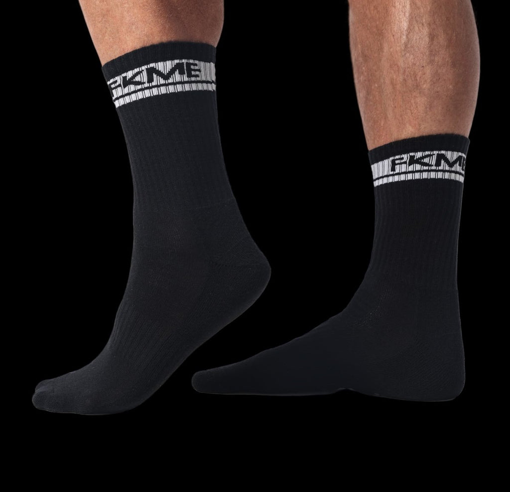 Logo Socks Black - The Pup Play Hub