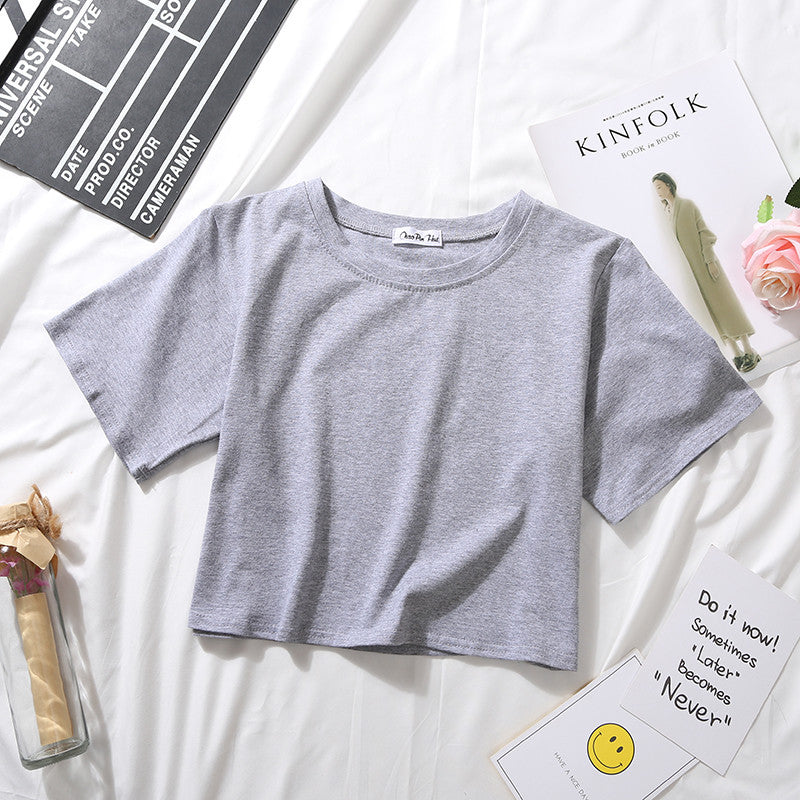 Loose Crop Top Tee