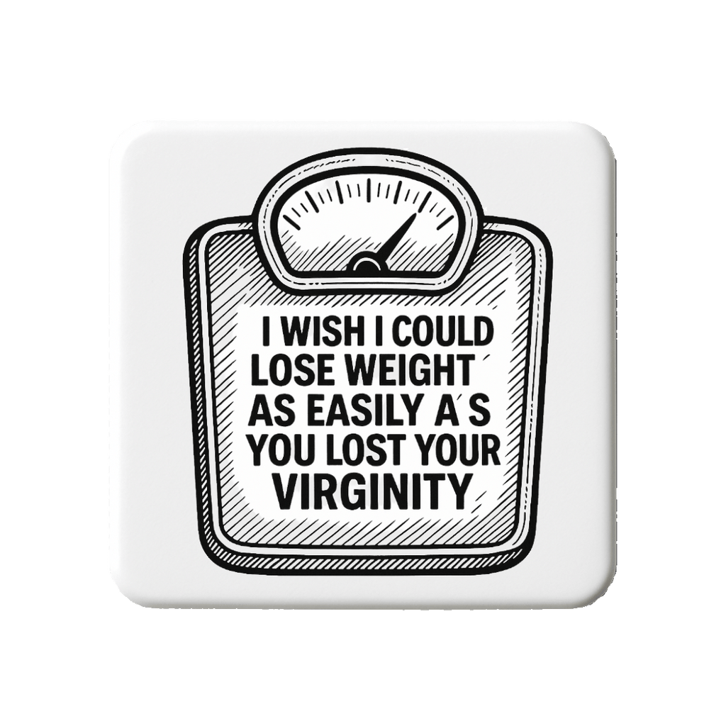 Lose Weight Easily | Mischievous Magnet | 5cm x 5cm - The Pup Play Hub