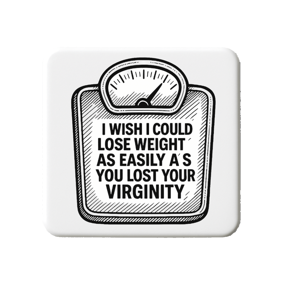 Lose Weight Easily | Mischievous Magnet | 5cm x 5cm - The Pup Play Hub