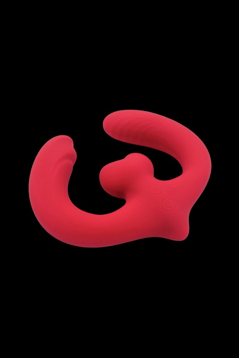 LovePulse Duo – Heart - Shaped Couples Vibrator - The Pup Play Hub