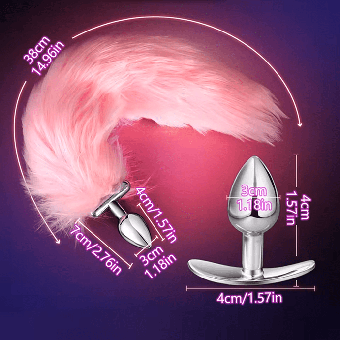 Luminous Tail Plug - The Pup Play Hub