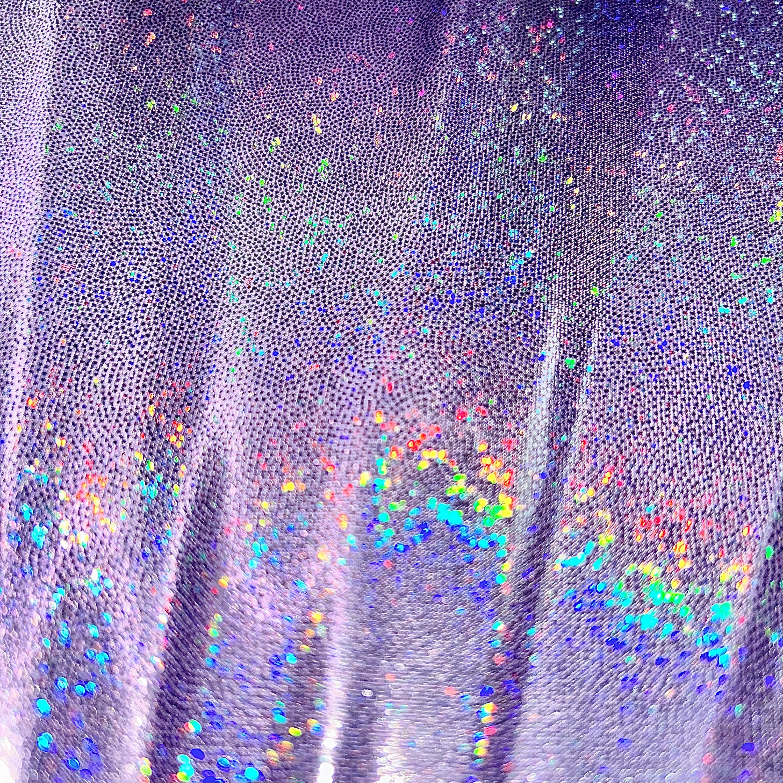 Luna Galaxy Iridescent Festival Fan