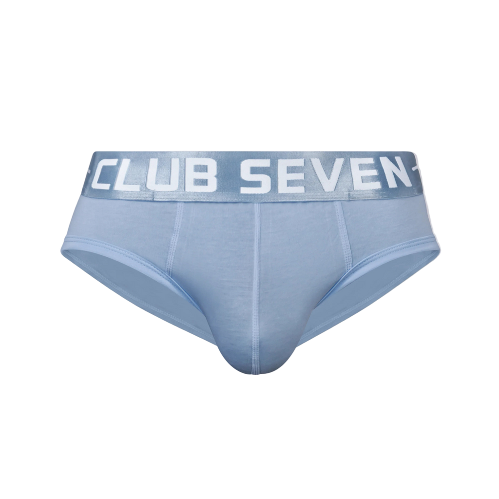 LUXE Cotton Briefs Blue - The Pup Play Hub