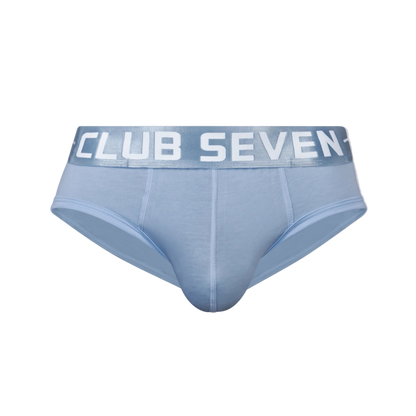 LUXE Cotton Briefs Blue - The Pup Play Hub