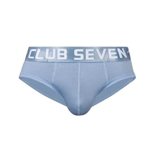 LUXE Cotton Briefs Blue - The Pup Play Hub