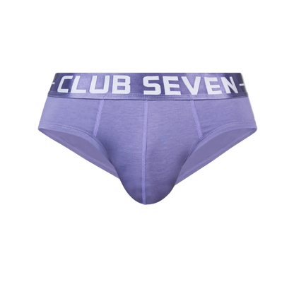 LUXE Cotton Briefs Purple - The Pup Play Hub