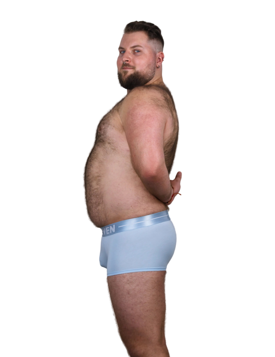 LUXE Cotton Trunks Blue - The Pup Play Hub