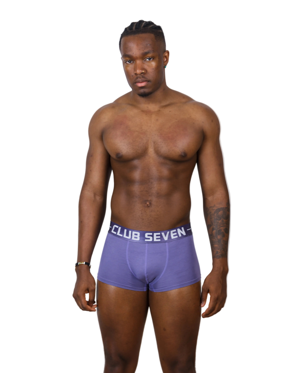 LUXE Cotton Trunks Purple - The Pup Play Hub
