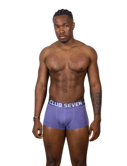 LUXE Cotton Trunks Purple - The Pup Play Hub