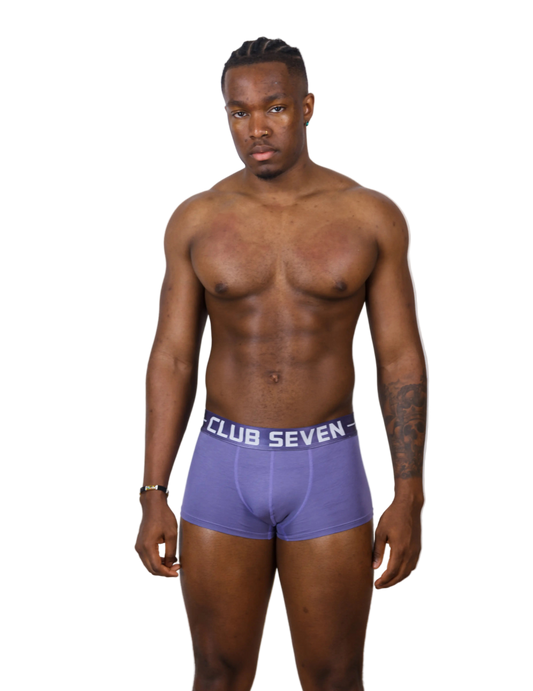 LUXE Cotton Trunks Purple - The Pup Play Hub
