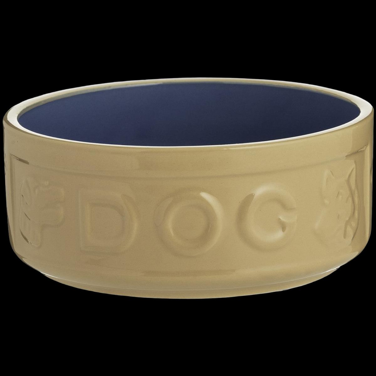 Mason Cash Cane & Blue Lettered Bowl - The Pup Play Hub