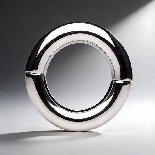 Mega Magnetize Stainless Steel Magnetic Cock Ring