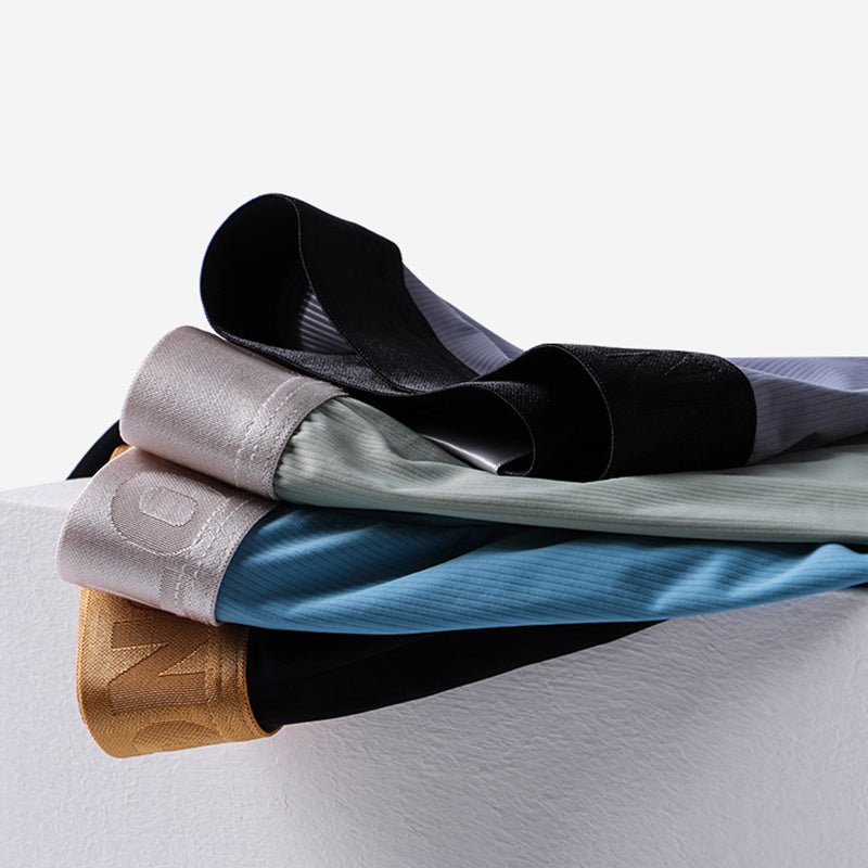 Mens Ice Silk Breathable Boxer Briefs - The Pup Play Hub