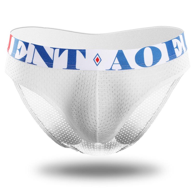 Men's U Convex Pouch Mesh Breathable Briefs - The Pup Play Hub