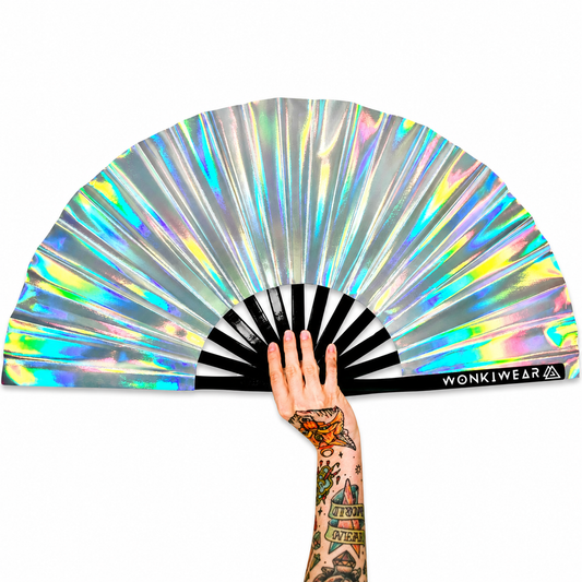Mercury Galaxy Iridescent Festival Fan