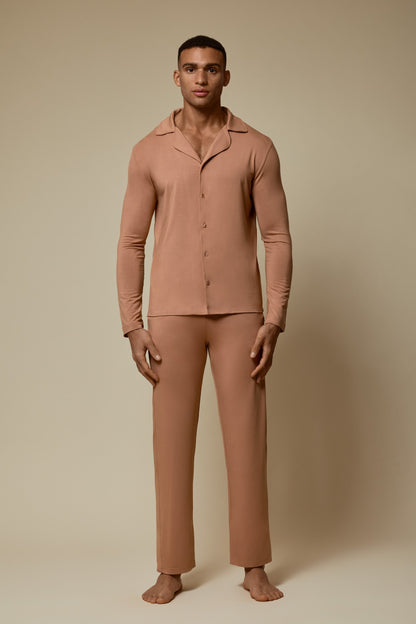 SECOND SKIN LOUNGE PANT - MOCHA