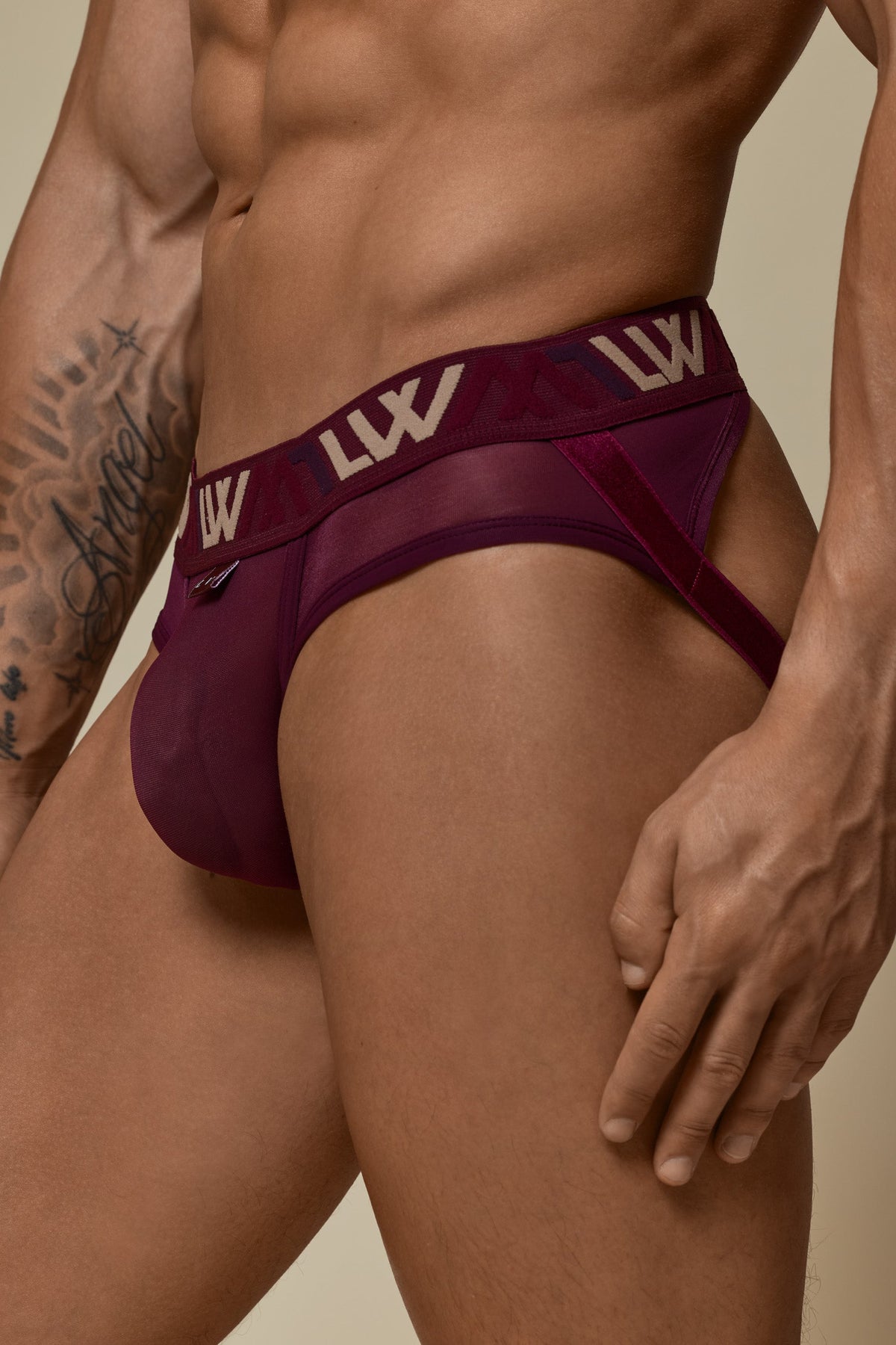 VISIBLY JOCK MESH - BLACKBERRY