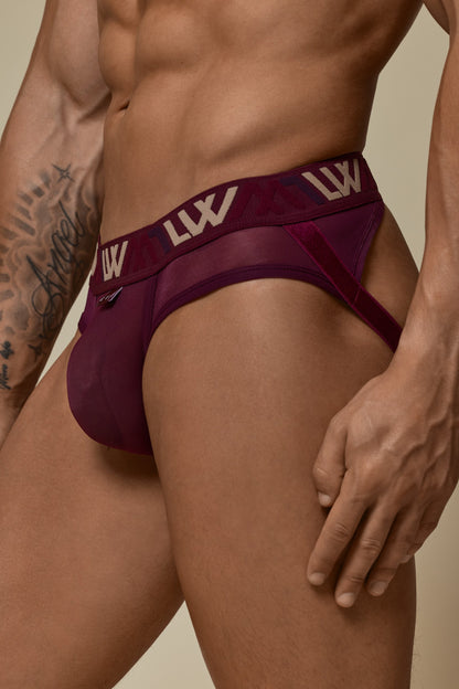 VISIBLY JOCK MESH - BLACKBERRY