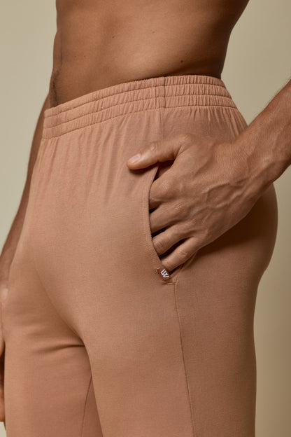 SECOND SKIN LOUNGE PANT - MOCHA