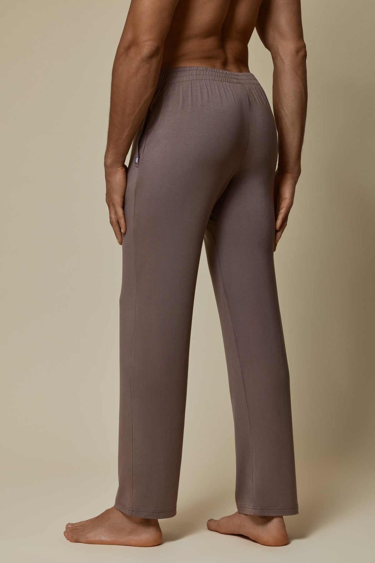 SECOND SKIN LOUNGE PANT - DEEP TAUPE