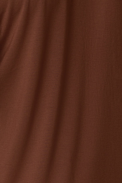 SECOND SKIN LONG SLEEVE TEE - CAPPUCCINO