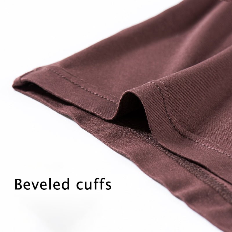 Modal Ultra - soft Solid Mid - waist Men's Boxer Briefs - The Pup Play Hub