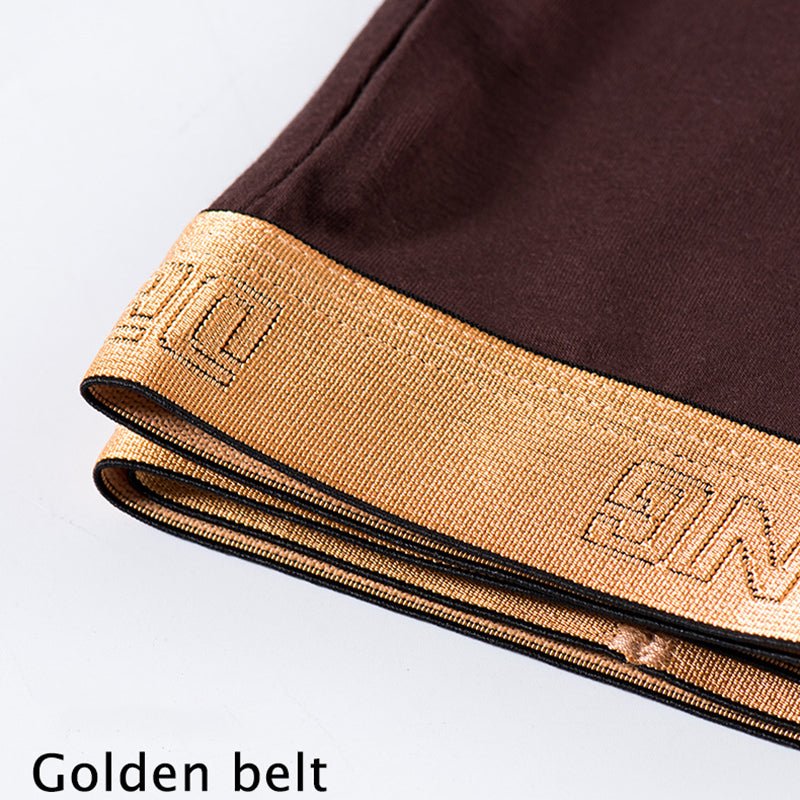 Modal Ultra - soft Solid Mid - waist Men's Boxer Briefs - The Pup Play Hub