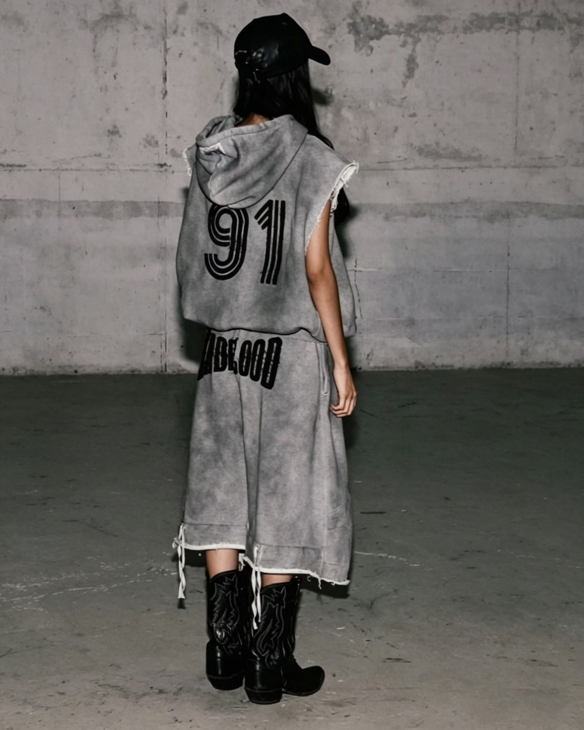 Retro Washed Nnique Drawstring Athletic Shorts