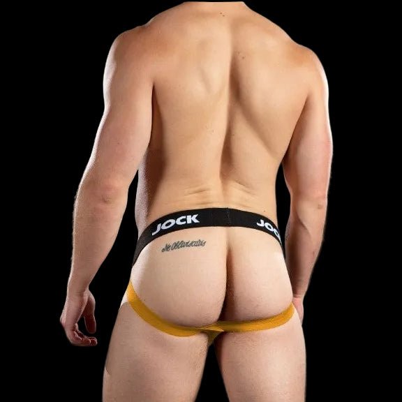 Mr. S Leather 'JOCK' Jockstrap | Yellow - The Pup Play Hub
