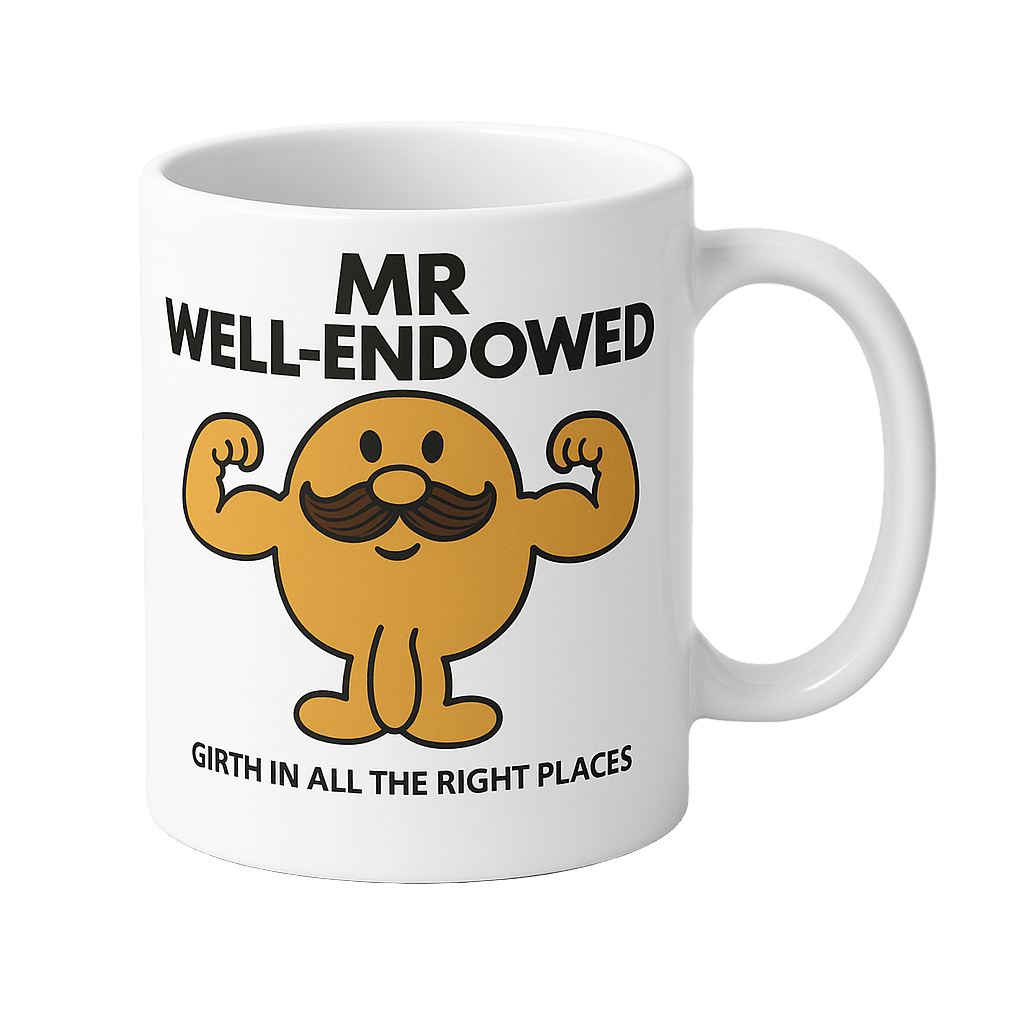 Mr Well - Endowed Mug - The Pup Play Hub
